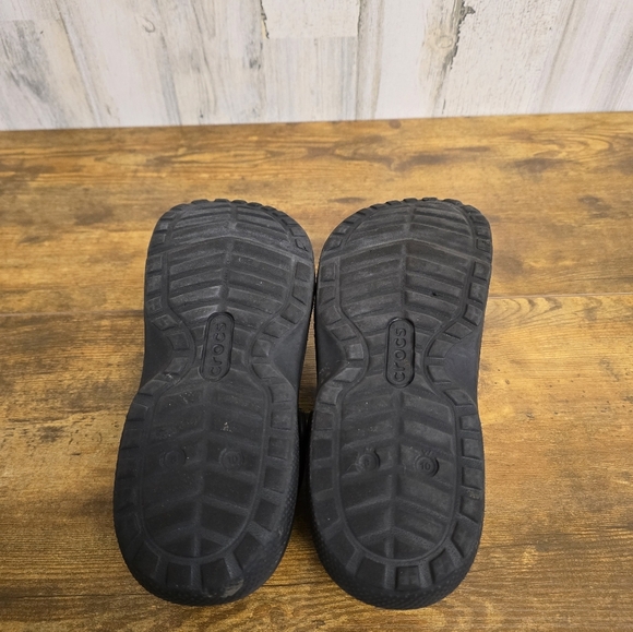 Crocs Classic Black shoes mens size 8 women's size 10 - Picture 5 of 7